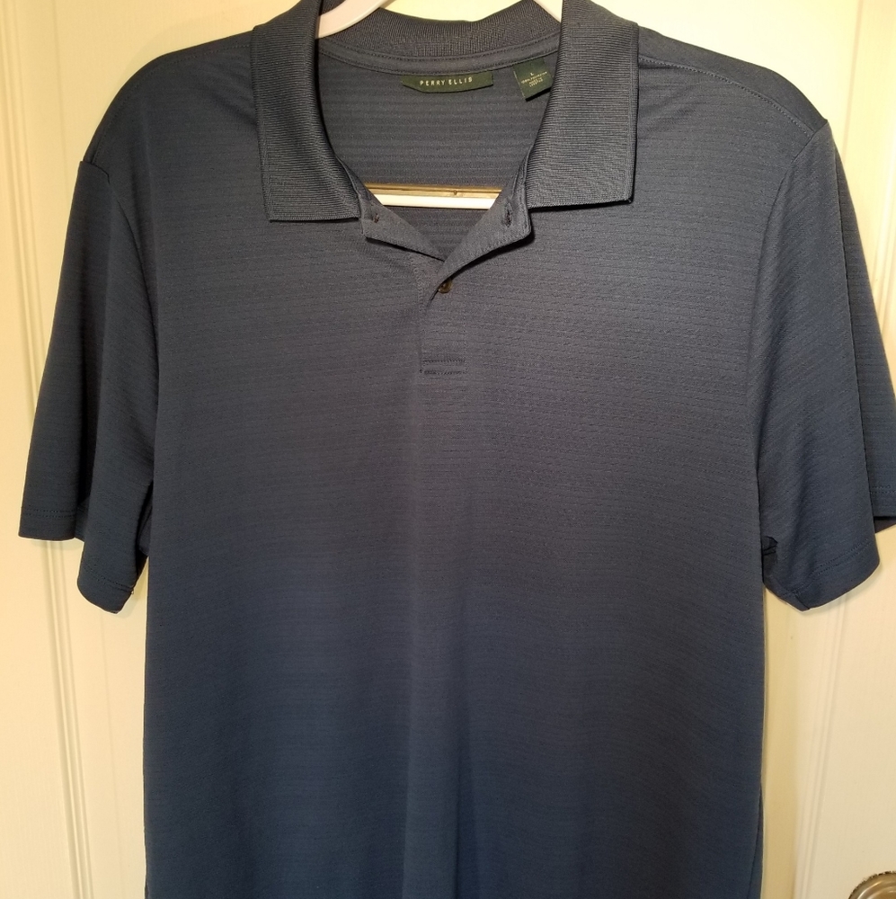 Monochrome striped polo